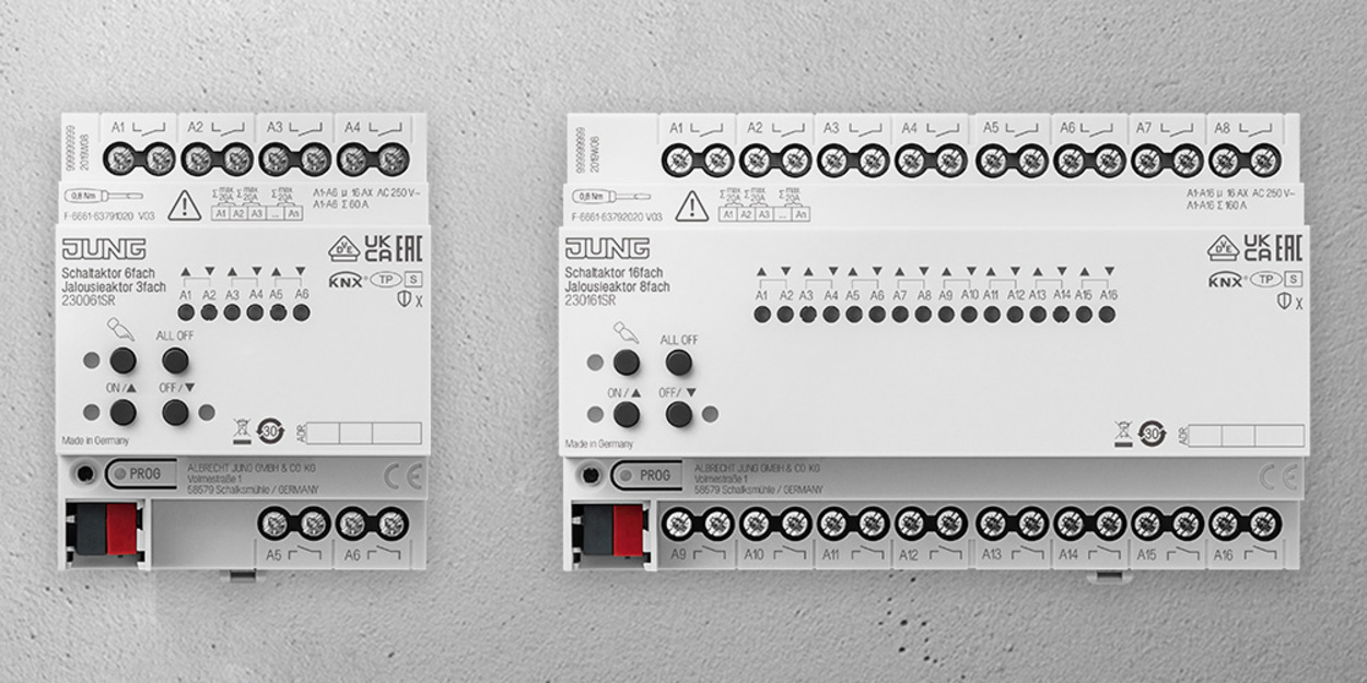 KNX Schalt- und Jalousieaktoren bei Elektro-Leps GmbH in Dessau