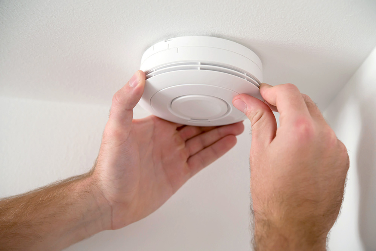 Rauchwarn­melder bei Elektro-Leps GmbH in Dessau