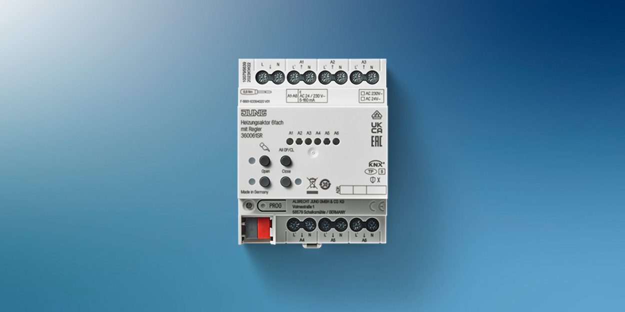 KNX Heizungsaktor 6-fach bei Elektro-Leps GmbH in Dessau