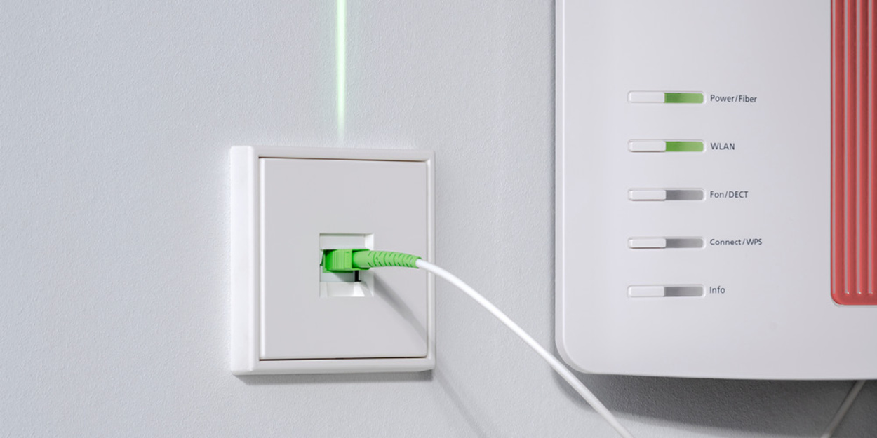 Die neuen Glasfaser-Anschlussdosen bei Elektro-Leps GmbH in Dessau